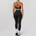 Push-up Polka Dot Sports Bra And Workout Co-Ord